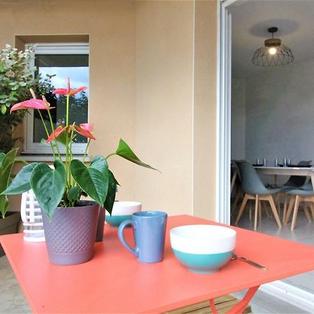 Tout Confort ! Calme, Climatisation, Parking Gratuit, Grande Terrasse, Ascenseur, Wifi Carcassonne Exteriör bild