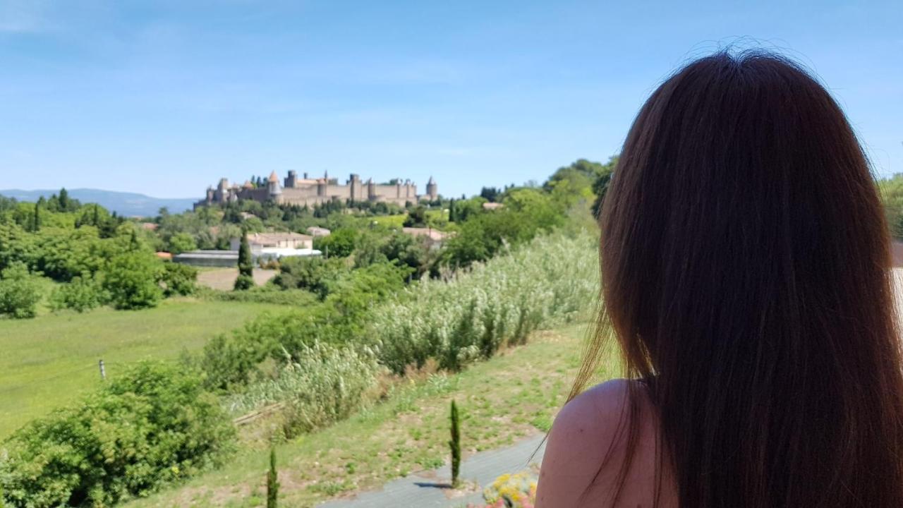 Tout Confort ! Calme, Climatisation, Parking Gratuit, Grande Terrasse, Ascenseur, Wifi Carcassonne Exteriör bild