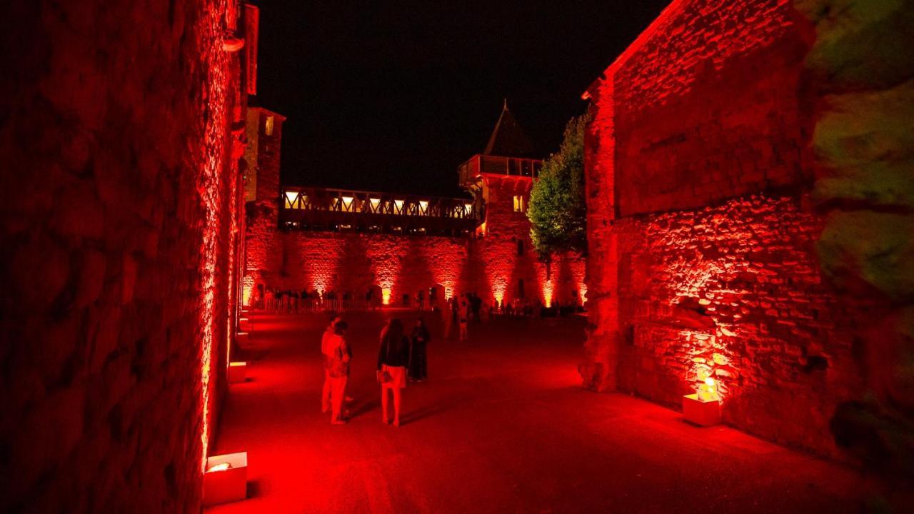 Tout Confort ! Calme, Climatisation, Parking Gratuit, Grande Terrasse, Ascenseur, Wifi Carcassonne Exteriör bild