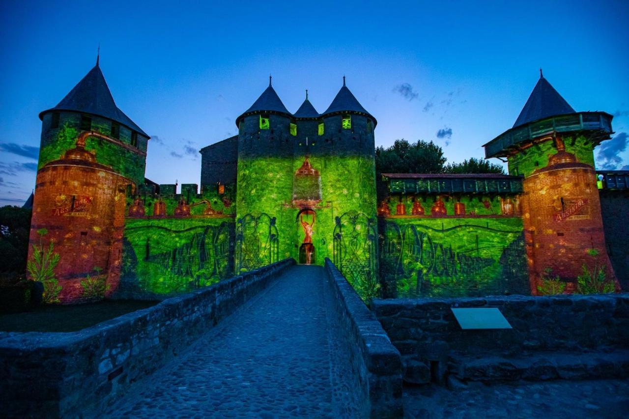Tout Confort ! Calme, Climatisation, Parking Gratuit, Grande Terrasse, Ascenseur, Wifi Carcassonne Exteriör bild