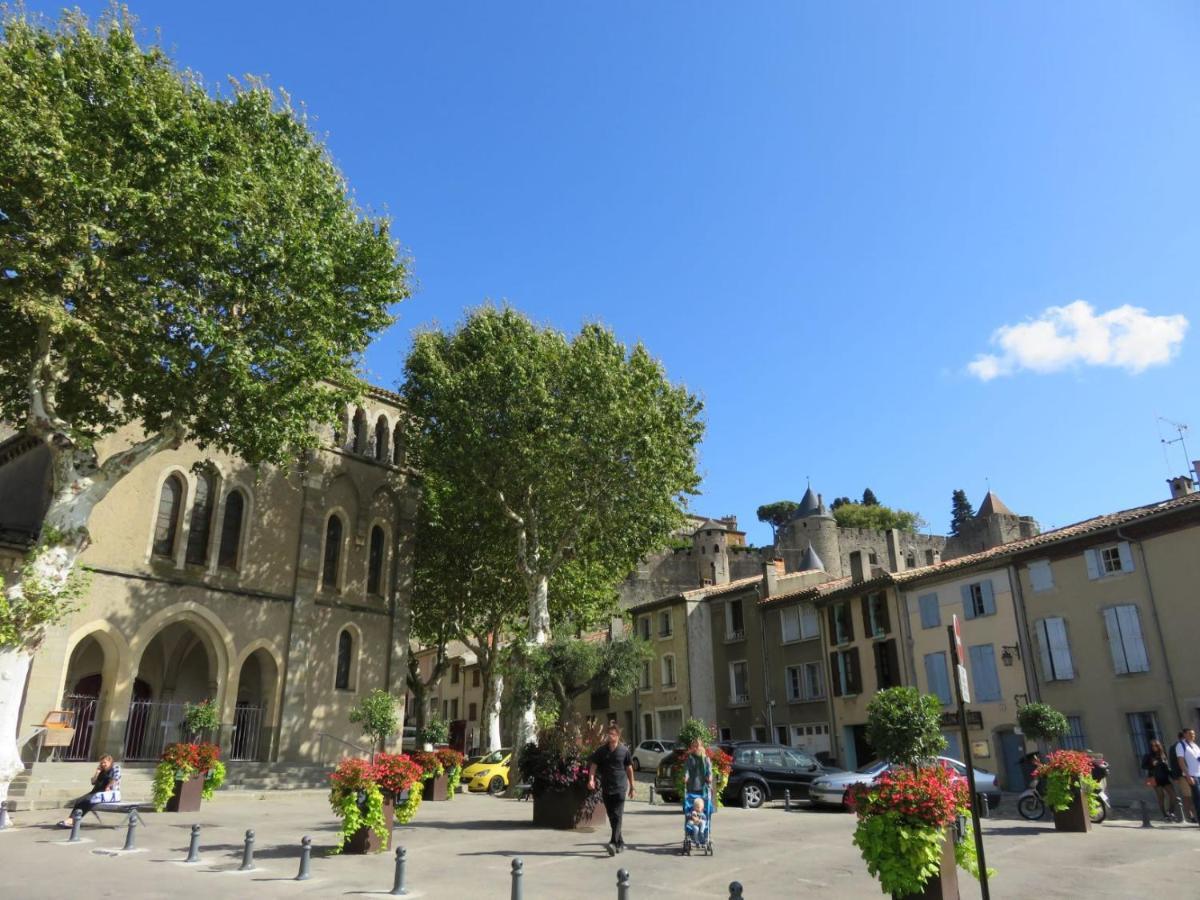 Tout Confort ! Calme, Climatisation, Parking Gratuit, Grande Terrasse, Ascenseur, Wifi Carcassonne Exteriör bild