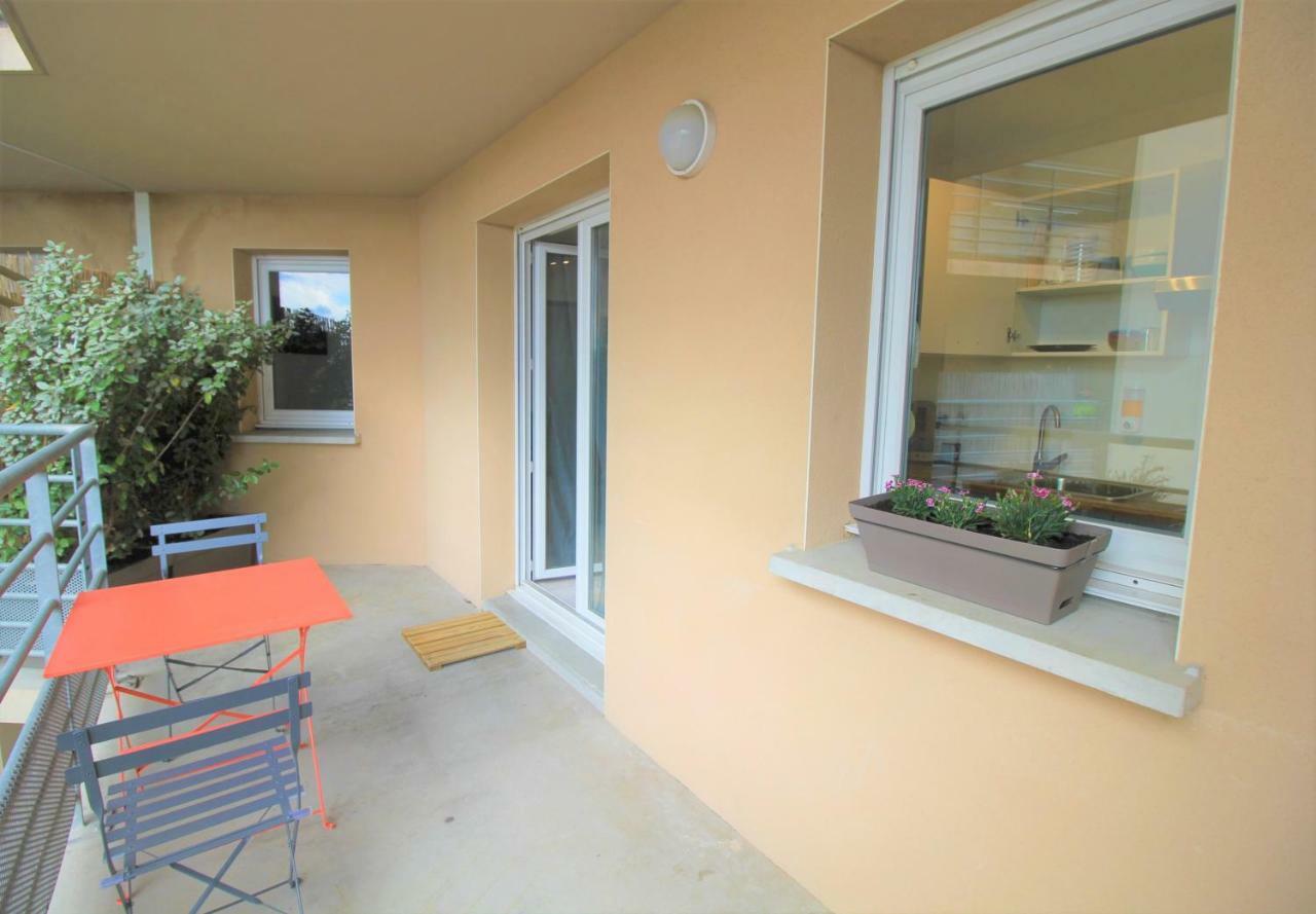 Tout Confort ! Calme, Climatisation, Parking Gratuit, Grande Terrasse, Ascenseur, Wifi Carcassonne Exteriör bild